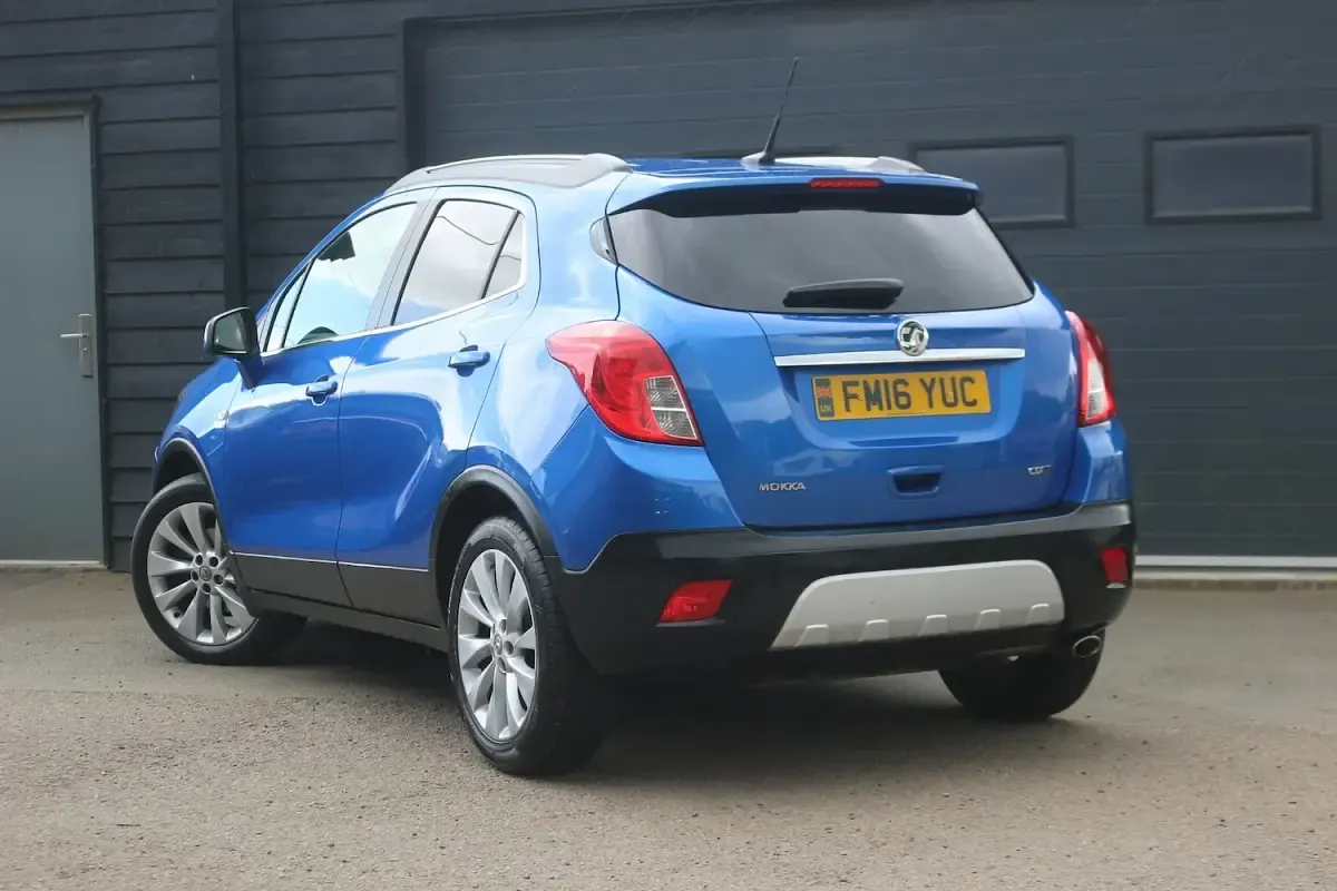 Used Vauxhall Mokka 136 HP (100 kW) 2016 Blue SUV