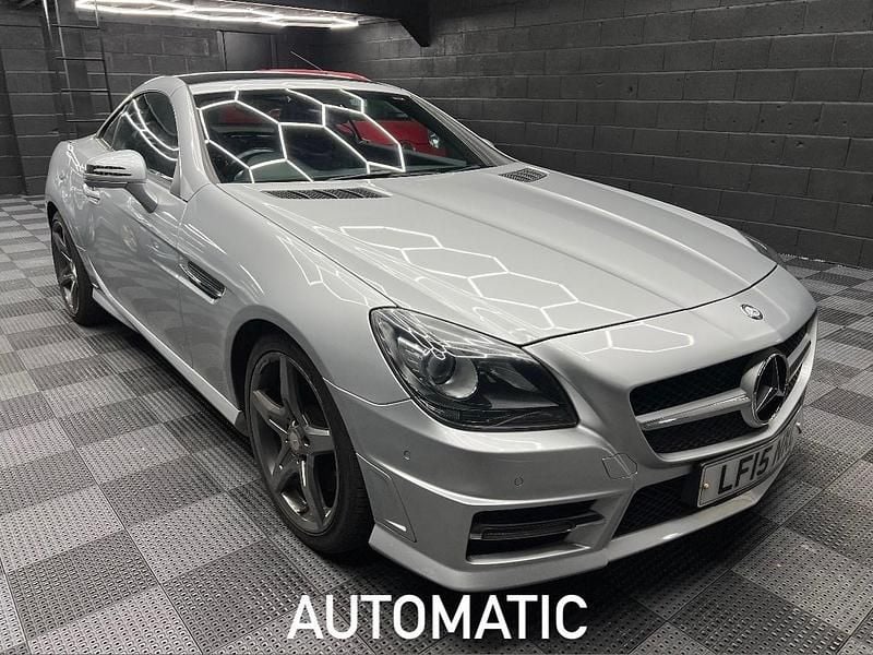 Used Mercedes SLK250 AMG 2015 Silver Cabriolet