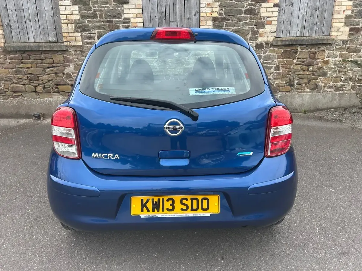 Used Nissan Micra Acenta 80 HP (58 kW) 2013 Blue Hatchback