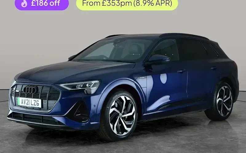 Begagnad Audi e-tron Black Edition 300 kW (408 HK) 2021 SUV