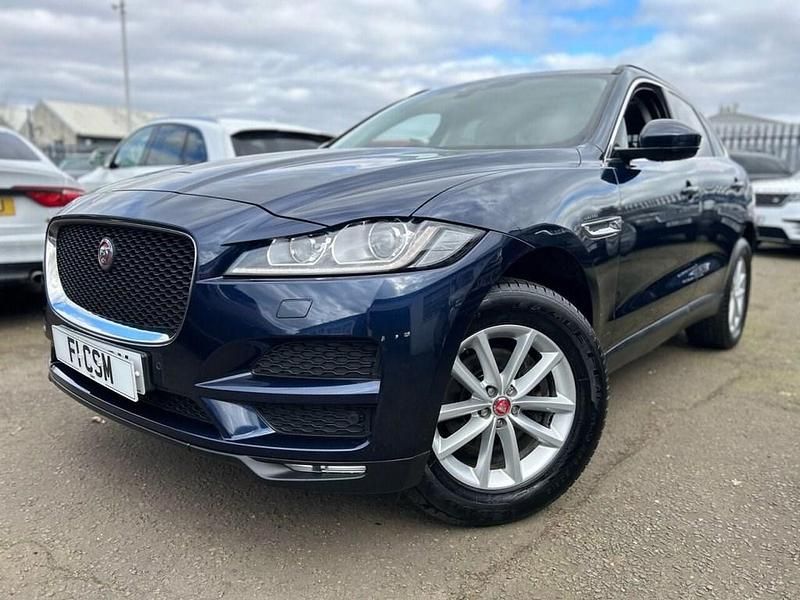 Blue Used 2018 Jaguar F-Pace Portfolio SUV | £18,990 (A bit pricey) - Image 1/4