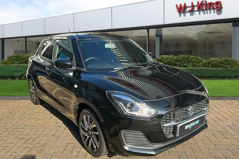 Black Used 2021 Suzuki Swift SZ-L Hatchback | £10,465 (Fair price) - Image 1/3
