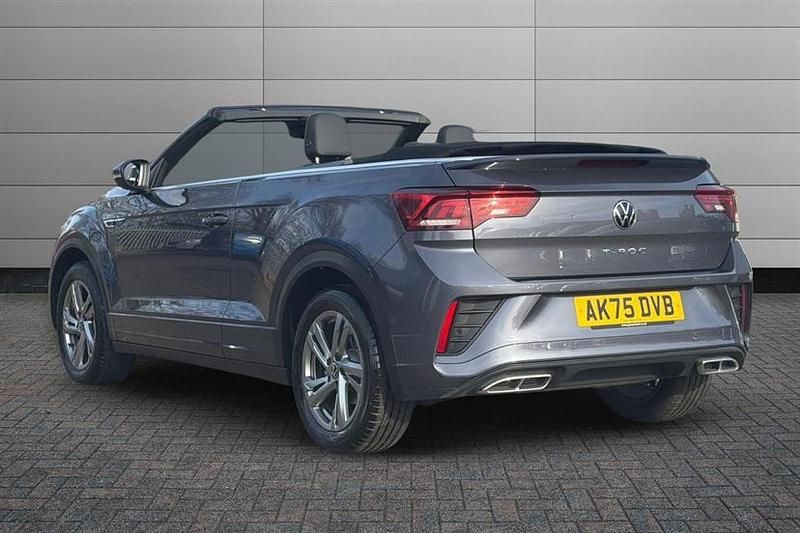Used VW T-Roc Cabriolet R-line 150 HP (110 kW) 2026 Grey Cabriolet