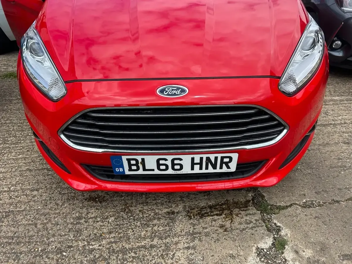 Used Ford Fiesta Zetec 2016 Red Hatchback
