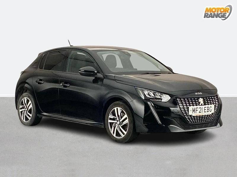 Black Used 2021 Peugeot 208 Allure Premium Hatchback | £12,295 (Fair price) - Image 1/4