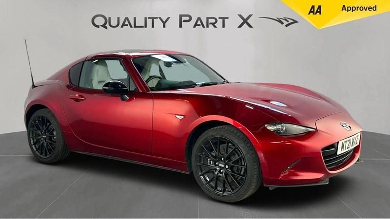 Red Used 2021 Mazda MX5 Inclusive Cabriolet | £19,000 (Fair price) - Image 1/4