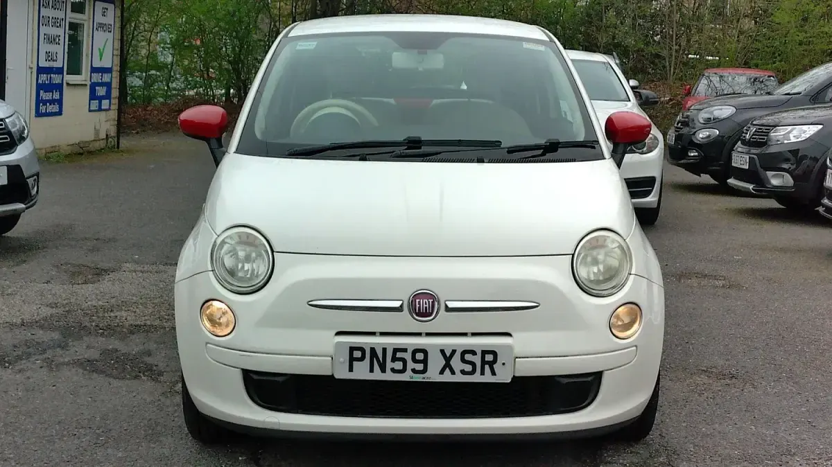 Second-hand Fiat 500 Pop 69 CP (50 kW) 2009 Alb Cabrio