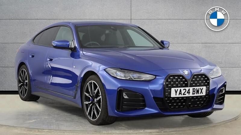Blue Used 2024 BMW 420 Gran Coupé M Sport Coupe | £36,750 (A bit pricey) - Image 1/4