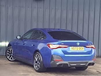 Used BMW i4 M Sport 250 kW (340 HP) 2022 Blue Sedan