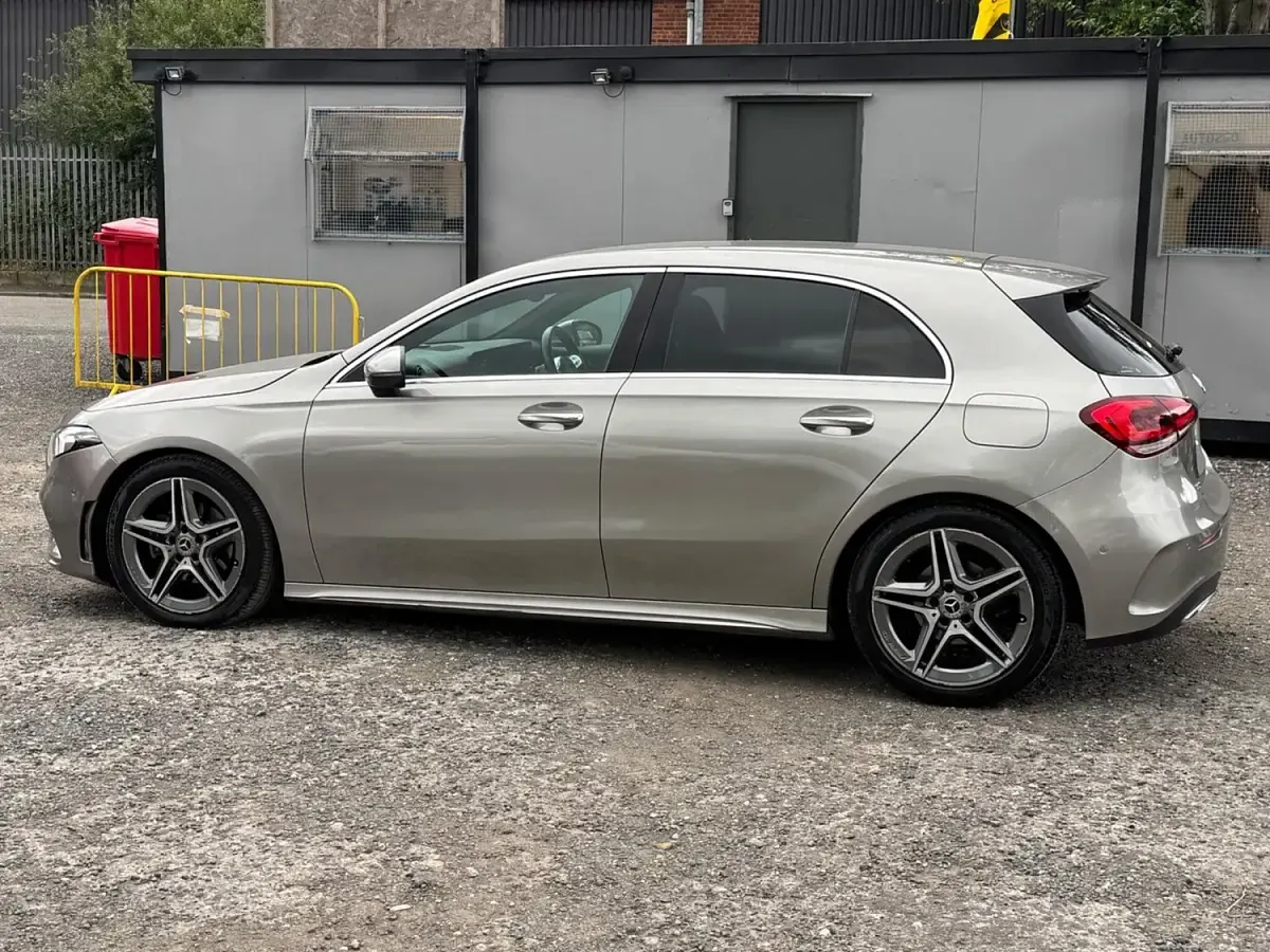 Used Mercedes A180 AMG line 136 HP (100 kW) 2026 Silver Hatchback