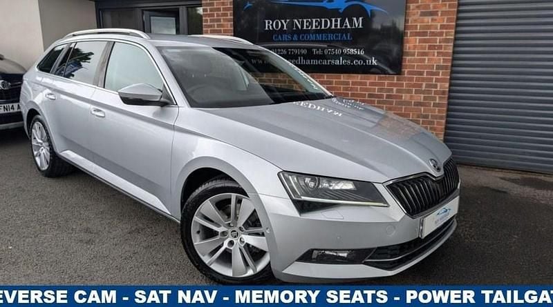 Silver Used 2016 Skoda Superb SE L Executive Estate | £12,990 (Fair price) - Image 1/4
