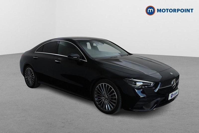 Black Used 2023 Mercedes CLA180 AMG Line Premium Sedan | £25,699 (Fair price) - Image 1/4