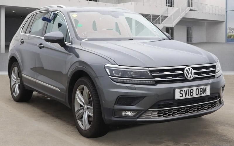 Used VW Tiguan SEL 180 HP (132 kW) 2018 Grey SUV