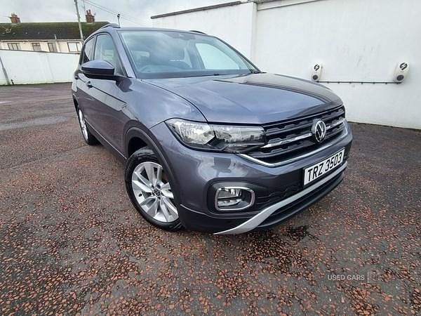 Used VW T-Cross Active 2022 Grey SUV