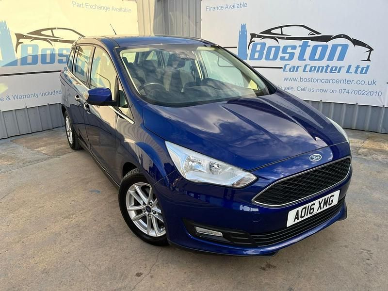Used Ford Grand C-Max Zetec 120 HP (88 kW) 2016 Blue MPV