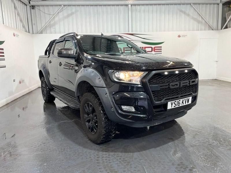 Black Used 2016 Ford Ranger Wildtrack Pickup | £12,500 (Good price) - Image 1/4