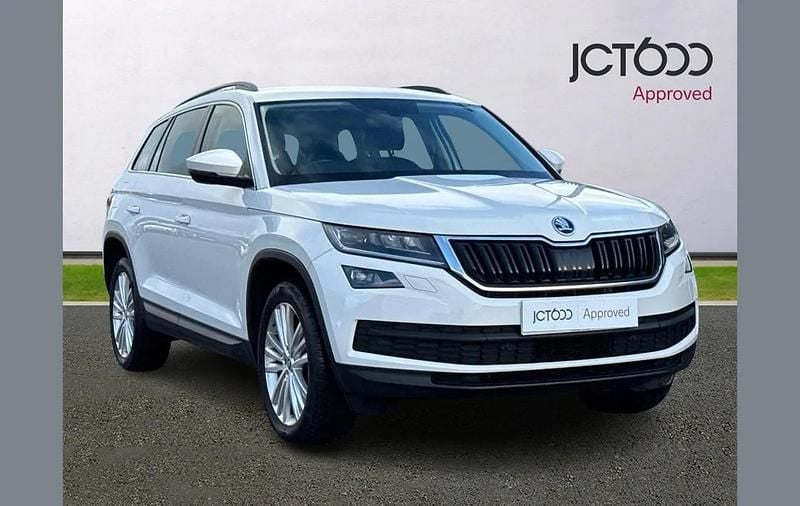 Used Skoda Kodiaq SE L 147 HP (108 kW) 2020 White SUV