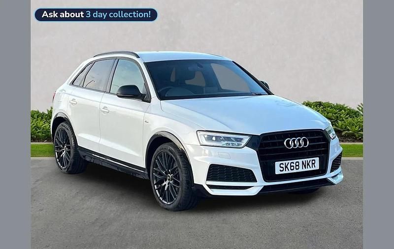 Used Audi Q3 Black Edition 150 HP (110 kW) 2018 White SUV