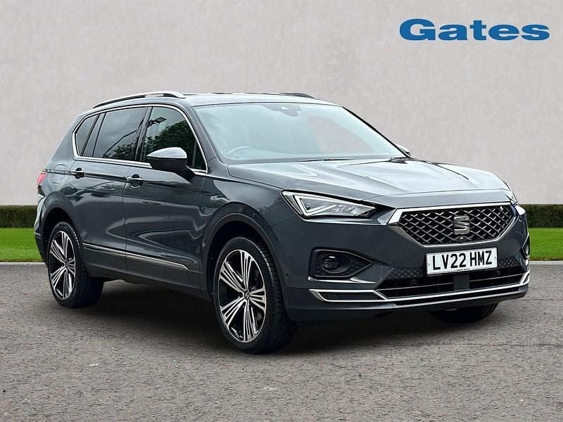 Grey Used 2022 Seat Tarraco XCELLENCE Lux SUV | £24,999 (A bit pricey) - Image 1/4