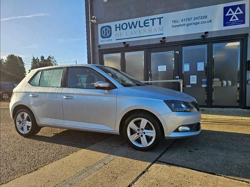Silver Used 2015 Skoda Fabia SE L Hatchback | £9,495 (Fair price) - Image 1/4