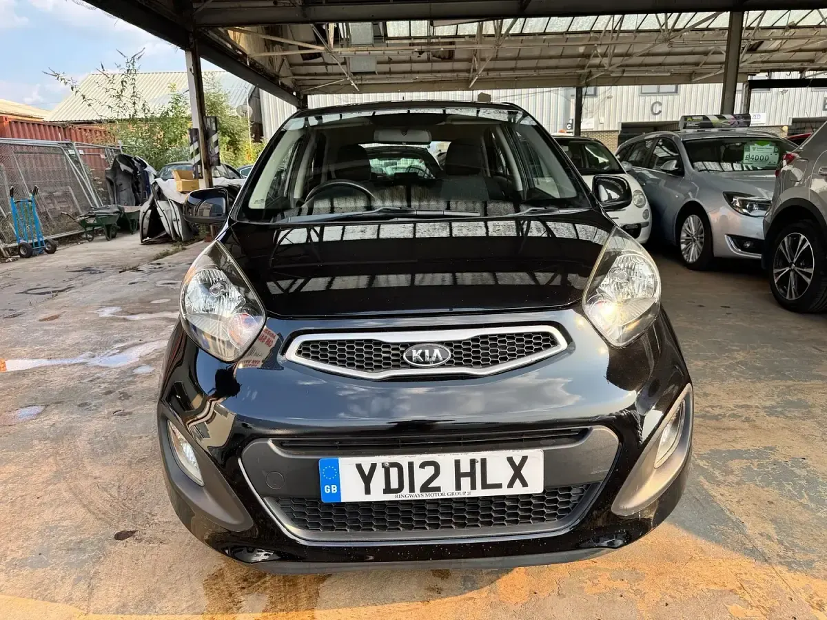 Used Kia Picanto 68 HP (50 kW) 2012 Black Hatchback