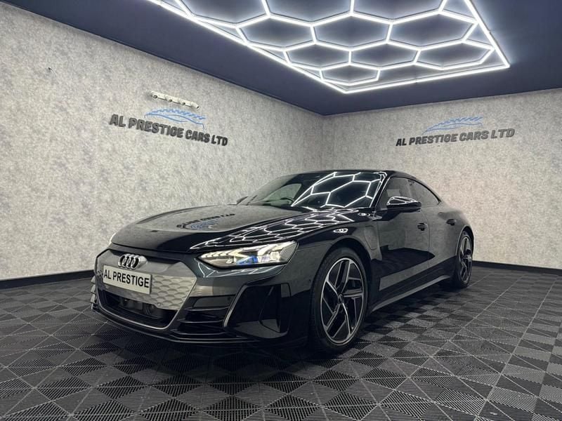 Black Used 2023 Audi e-tron GT quattro Prestige Sedan | £51,999 (Expensive) - Image 1/4