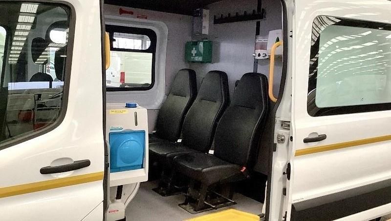 Used Ford Transit 130 HP (95 kW) 2020 White MPV