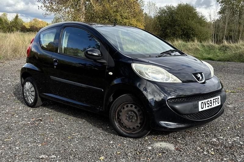 Black Used 2009 Peugeot 107 Hatchback | £800 (Super price) - Image 1/1