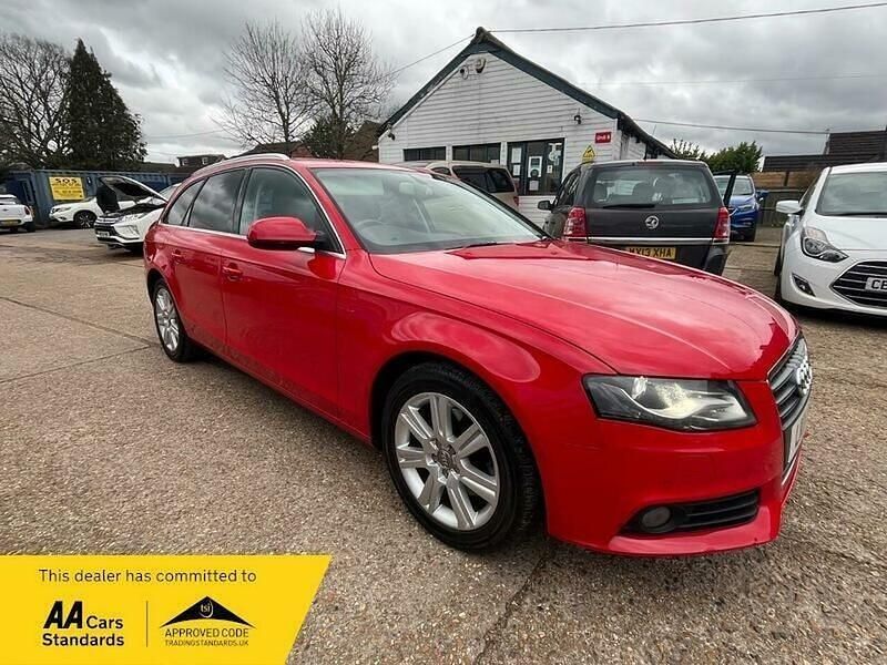 Used Audi A4 2011 Red Estate