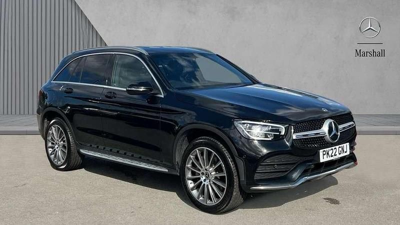 Black Used 2022 Mercedes GLC300e AMG Line Premium SUV | £25,480 (Good price) - Image 1/4