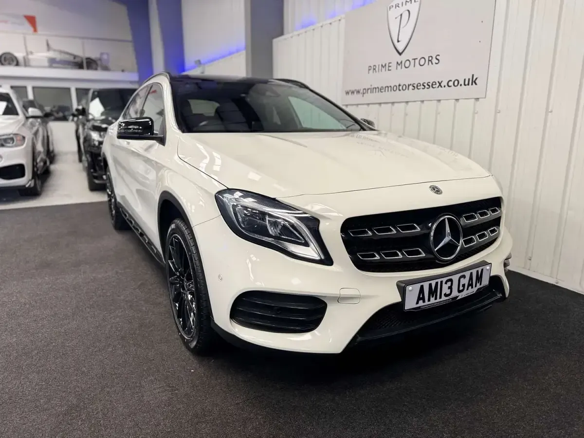 Used Mercedes GLA220 AMG line 177 HP (130 kW) 2017 White SUV