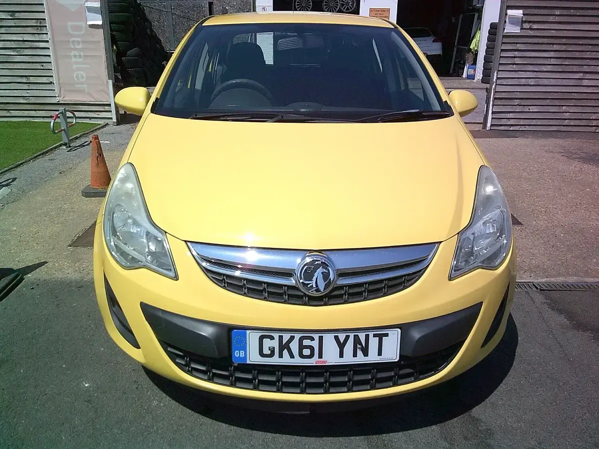 Used Vauxhall Corsa S 2011 Yellow Hatchback