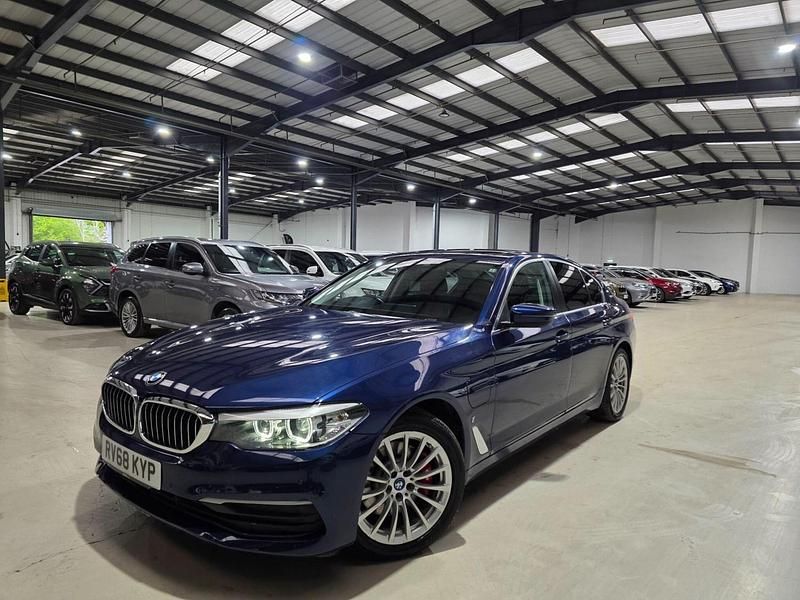 Used BMW 530e Comfort Edition 2018 Blue Sedan
