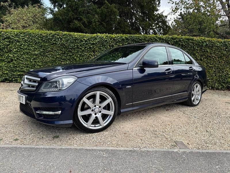 Blue Used 2011 Mercedes C250 Sedan | £5,195 (Fair price) - Image 1/4