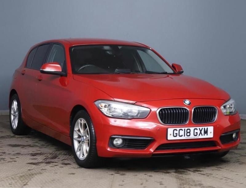 Used BMW 118 Impressive 2018 Red Hatchback