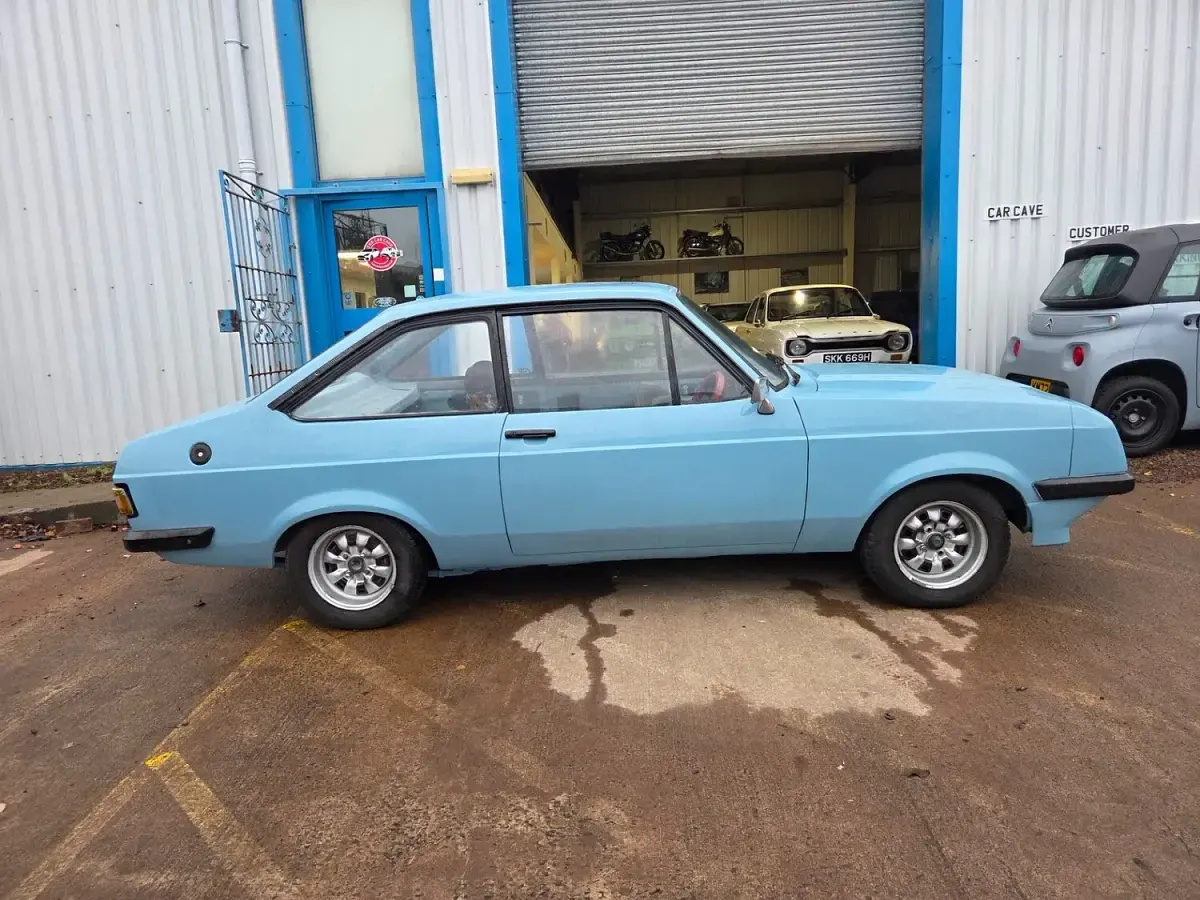 Used Ford Escort 1980 Blue Sedan