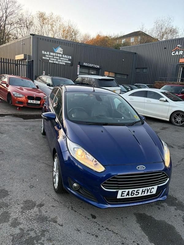 Blue Used 2015 Ford Fiesta Titanium X Hatchback | £4,500 (Good price) - Image 1/4