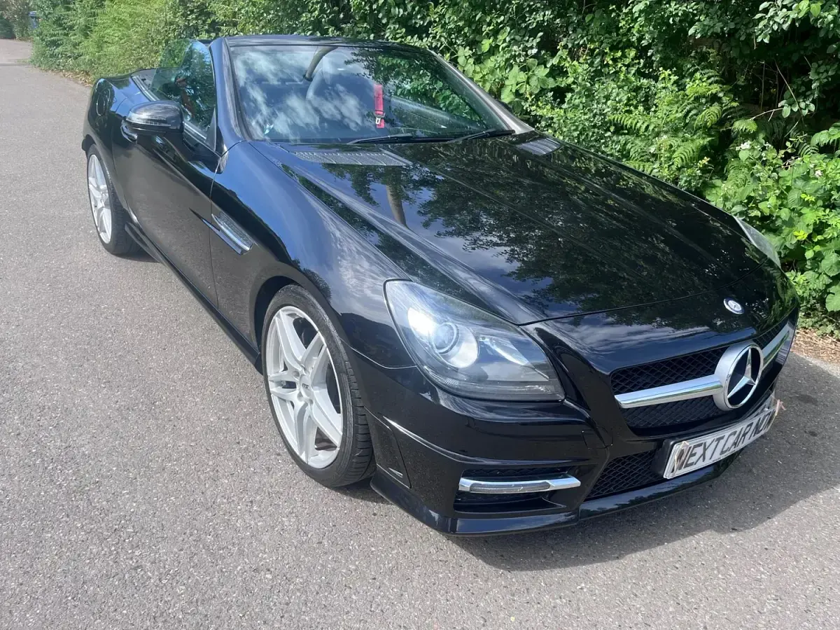 Used Mercedes SLK250 AMG 2013 Black Cabriolet