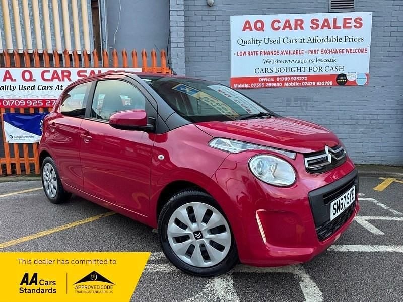 Red Used 2018 Citroën C1 Feel Hatchback | £6,390 (Fair price) - Image 1/4