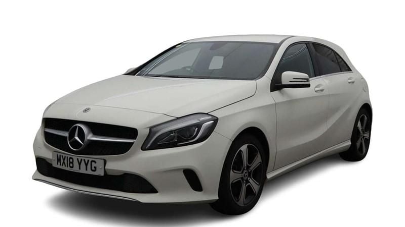 Used Mercedes A200 Sport Edition 2018 White Hatchback