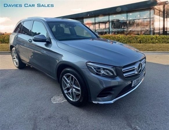 Grey Used 2018 Mercedes GLC220 AMG line SUV | £18,995 (Fair price) - Image 1/1