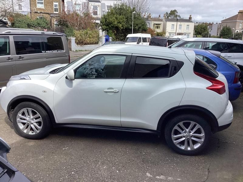 Begagnad Nissan Juke Acenta 2013 Vit SUV