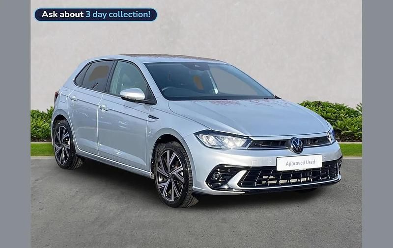 Silver Used 2025 VW Polo R-line Hatchback | £22,123 (Fair price) - Image 1/4