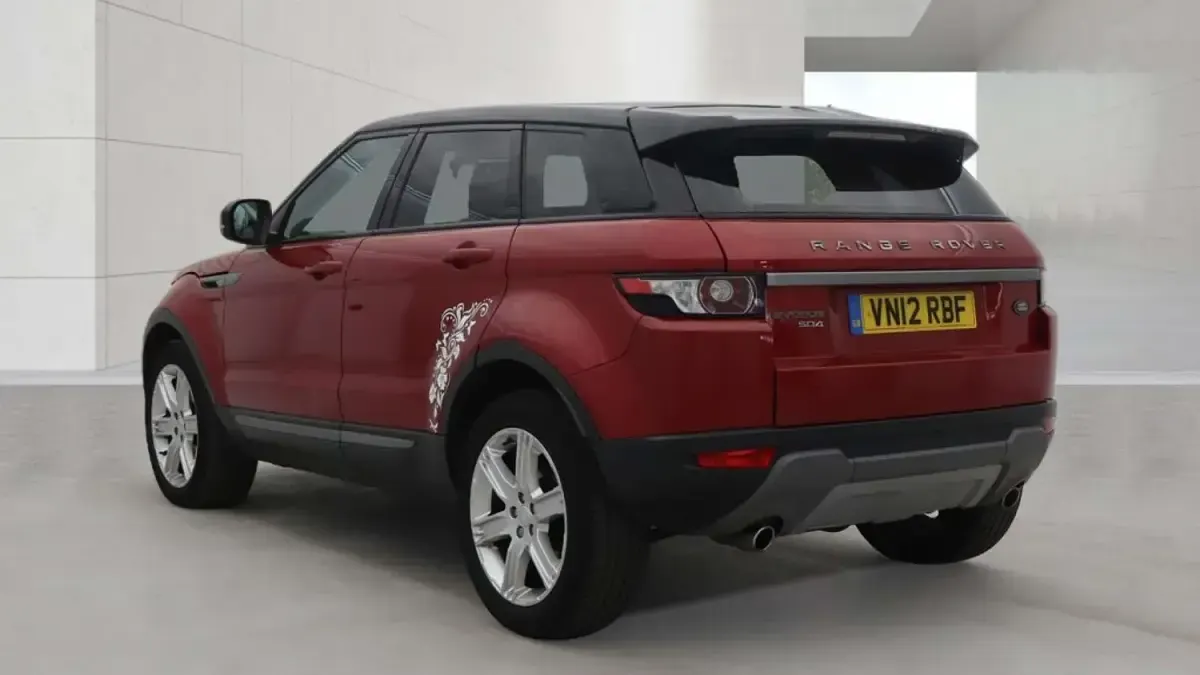 Used Land Rover Range Rover evoque Pure 2012 Red SUV