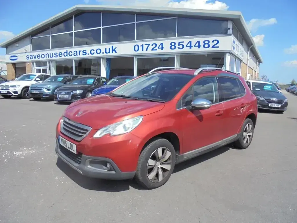 Used Peugeot 2008 Allure 115 HP (84 kW) 2015 Red SUV