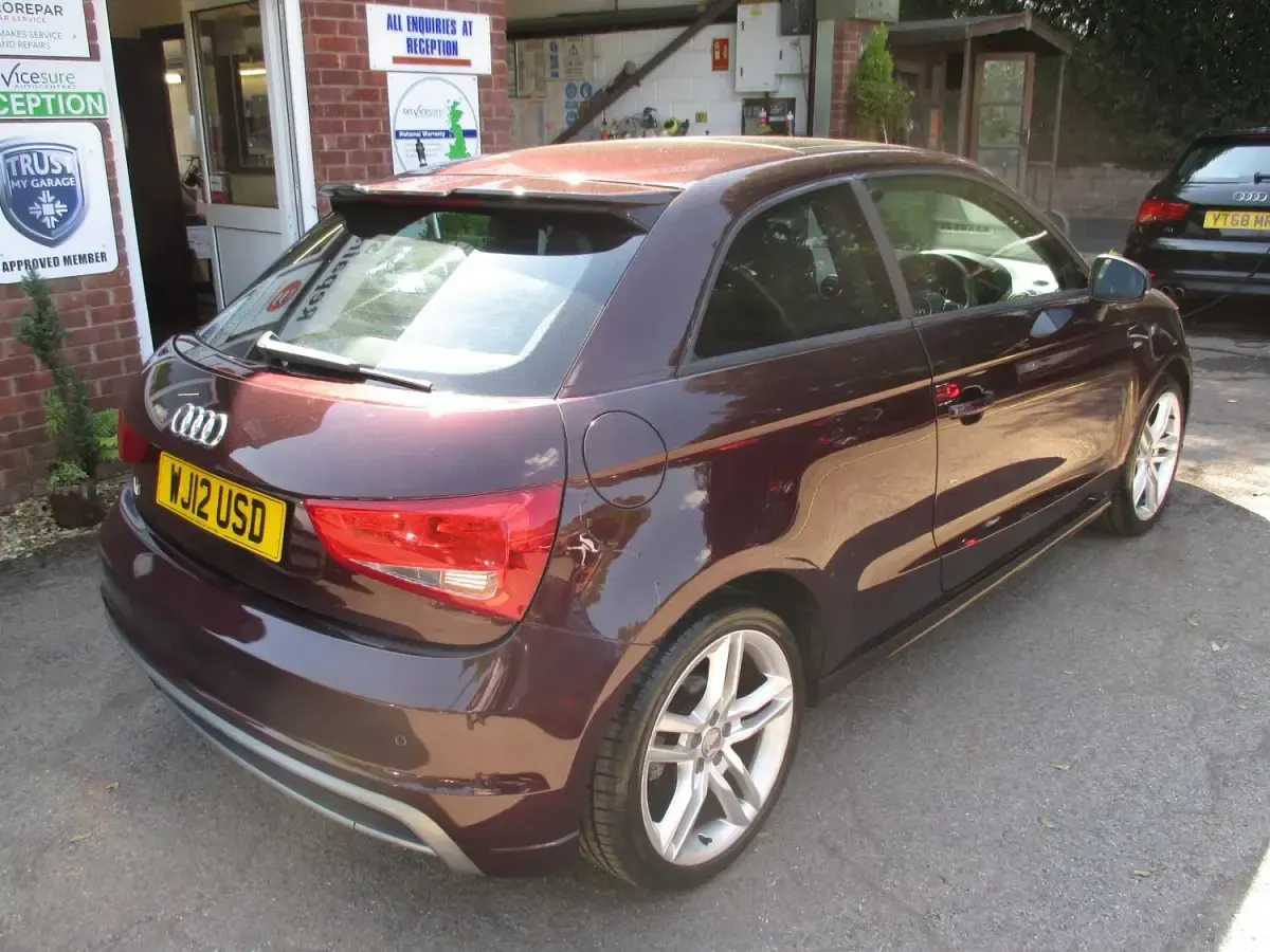 Used Audi A1 S-Line 2012 Red Hatchback