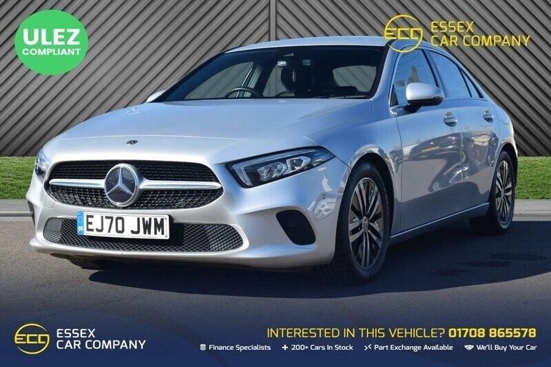 Silver Used 2020 Mercedes A180 Executive Sedan | £17,150 (Good price) - Image 1/4