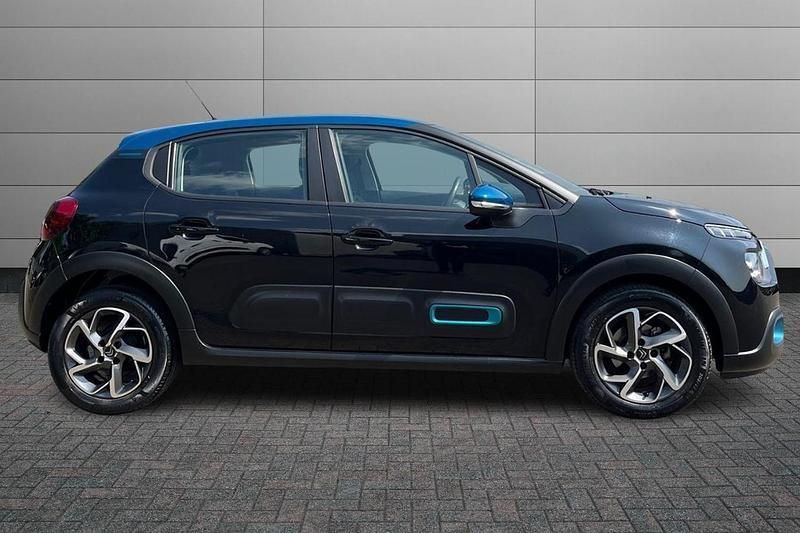 Perla nera black Used 2021 Citroën C3 PureTech Hatchback | £10,990 (Fair price) - Image 1/4