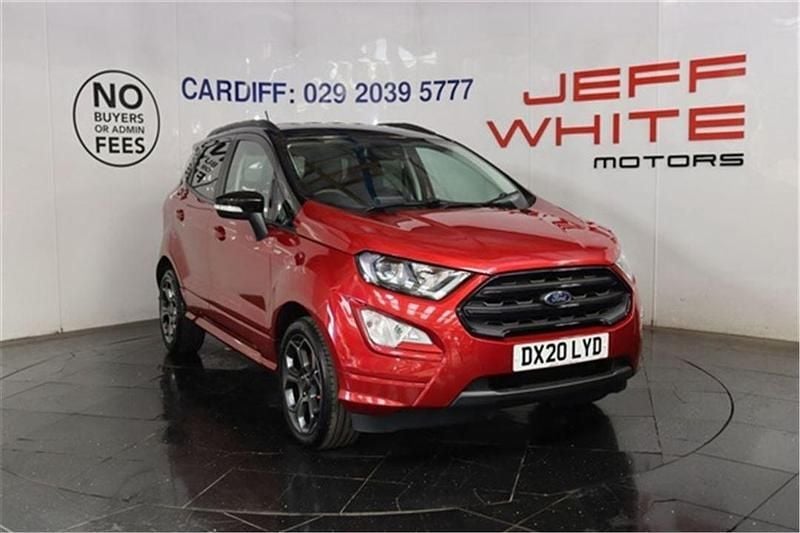 Red Used 2020 Ford Ecosport ST-Line SUV | £10,988 (Fair price) - Image 1/3