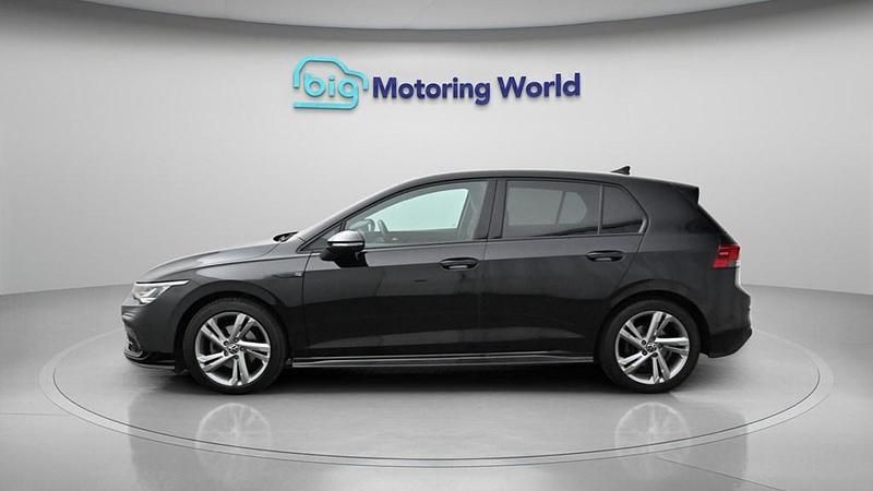 Used VW Golf VIII R-line 150 HP (110 kW) 2023 Black Hatchback